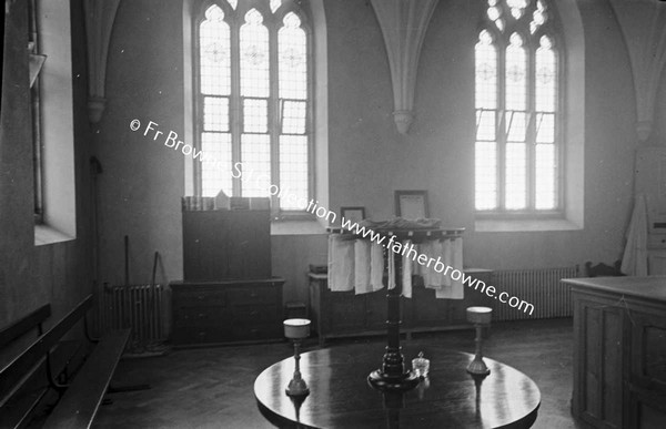 MT MELLARY  ABBEY  SARCRISTY AND AMBULATORY BEHIND ALTAR